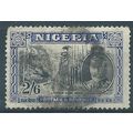 Nigeria 1936 SG42 2/6d Black & Ultramarine Good...