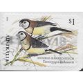 AUS 2018 $1.00 (S/A) 'BIRDS -FINCHES -DOUBLE' O...