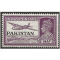 Pakistan 1947 SG13 12a Purple Mounted Mint ...