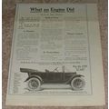 1913 REO the Fifth Car Ad, What Engine Did!!