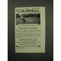 1930 Coldwell Twin-Thirty Motor Lawn Mower Ad