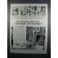 1950 Johnson's Wax Ad - One Timely Tip