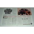 1992 2pg BMW 325i Car Ad - Driving as a Privilege!