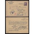 Germany 1943 Postal Card REGISTERED CENSORED Cz...