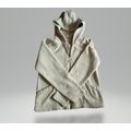 Women's Thick Beige Hoodied Fleece - Size 14 - ...