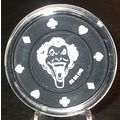 The Joker Poker Chip Golf Ball Marker - Black -...