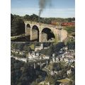 Knaresborough Viaduct 2x Giant Postcard s