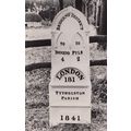 Bridgend Pyle Tythegston Parish Grave Graveston...