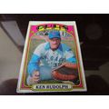 1972 Topps Card # 271 Ken Rudolph Good (2) Chic...