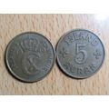 Iceland 1940 5 Aurar Coin