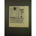 1961 Hanson Weighmaster Scale Ad - Accurate wei...