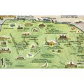 North Norfolk, Map, 4557 Salmon Water Colour Po...