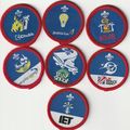 Scout Badges 7 x Cub Activity 2002+ - Sponsored...
