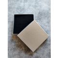 gift boxes square silver grey sheen box approx ...