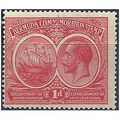 Bermuda 1920 SG65 1d Carmine Mounted Mint