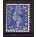 GREAT BRITAIN 1941 GEORGE V I 2 1/2d LIGHT ULTR...