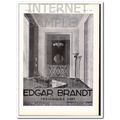 edgar brandt 1931 french art deco ironworks vin...