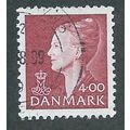 DEN 1997 4.00KR 'QUEEN MARGRETHE II' FINE USED ...