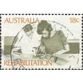 AUSTRALIA, Rehabilitation Therapy, brown 1972, 18c, #4