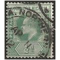 Northern Nigeria 1910 SG28 1/2d Green Fine Used...