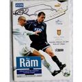 2001 programme Derby County v. Tottenham Hotspu...