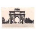L'ARC DES TUILERIES, PARIS, FRANCE unused vinta...
