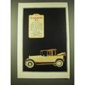 1918 Marmon 34 Landaulet Ad