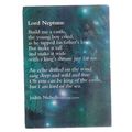 Lord Neptune...POSTCARD POETRY unused vintage p...