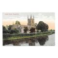 NICE PRINTED POSTCARD OF THE PARISH CHURCH HUNG...