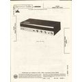WARDS AIRLINE model GEN-1979A AM FM clock radio...
