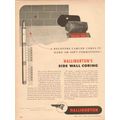HALLIBURTON OIL WELL CEMENTING 1953 side wall c...