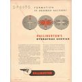 HALLIBURTON OIL WELL CEMENTING 1953 Splits form...
