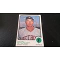 1973 Topps Card # 088 Mickey Stanley Very Good-...