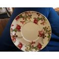 Saucer Decorated With Roses