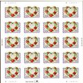 Love: Victorian Heart 55 Cent Stamps - Sheet of...