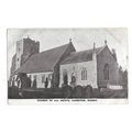 Church Of All Saints, Laughton, Sussex, Postcard.