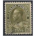 Canada 1911 SG213 20c Olive Fine Used. .