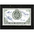 NEW ZEALAND 1946 SG 671 3d BADGE AND AIRPLANE M...