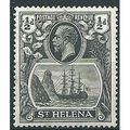 St Helena 1922 SG97 1/2d Grey & Black Mounted M...