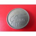 1954 IRELAND FLOIRIN / 2 SCILLING FREE POST. T