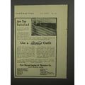 1911 Port Huron Engine & Thresher Co. Outfit Ad