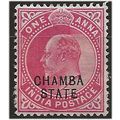 Chamba (ICS) 1903 SG31 1a Carmine Mounted Mint ...