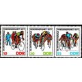 GERMANY DDR [1977] MiNr 2216-18 WZd346 ( **/mnh ) Sport