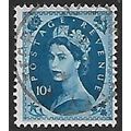 SG 552: 10d. Prussian blue Defin.: Queen Elizab...
