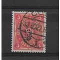 Germany.SG191 3m Posthorn (Red and Yellow).Fine...