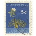 South Africa 1961 - 6c greenish blue/yellow - A...