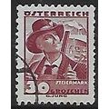 Mi 577: 30 g. blackish reddish carmine Definiti...