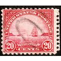 USA 1923 Ship 20c Used Stamp Golden Gate