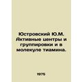 Yustrovsky Yu.M. Active centers and groupings i...