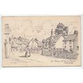 Croyde Village & St Mary's Church Devon 1946 R ...